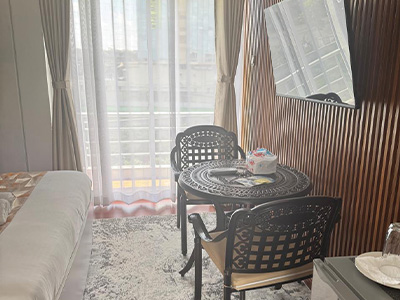 Executive studio TV room