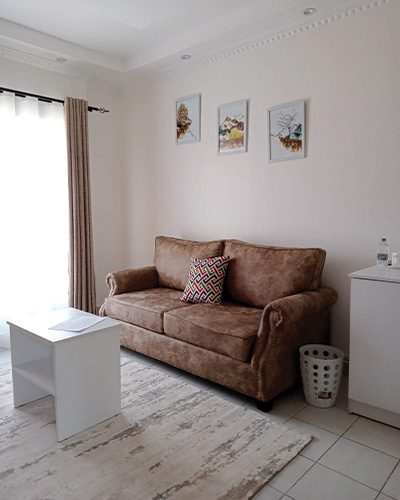 One bedroom living room 2